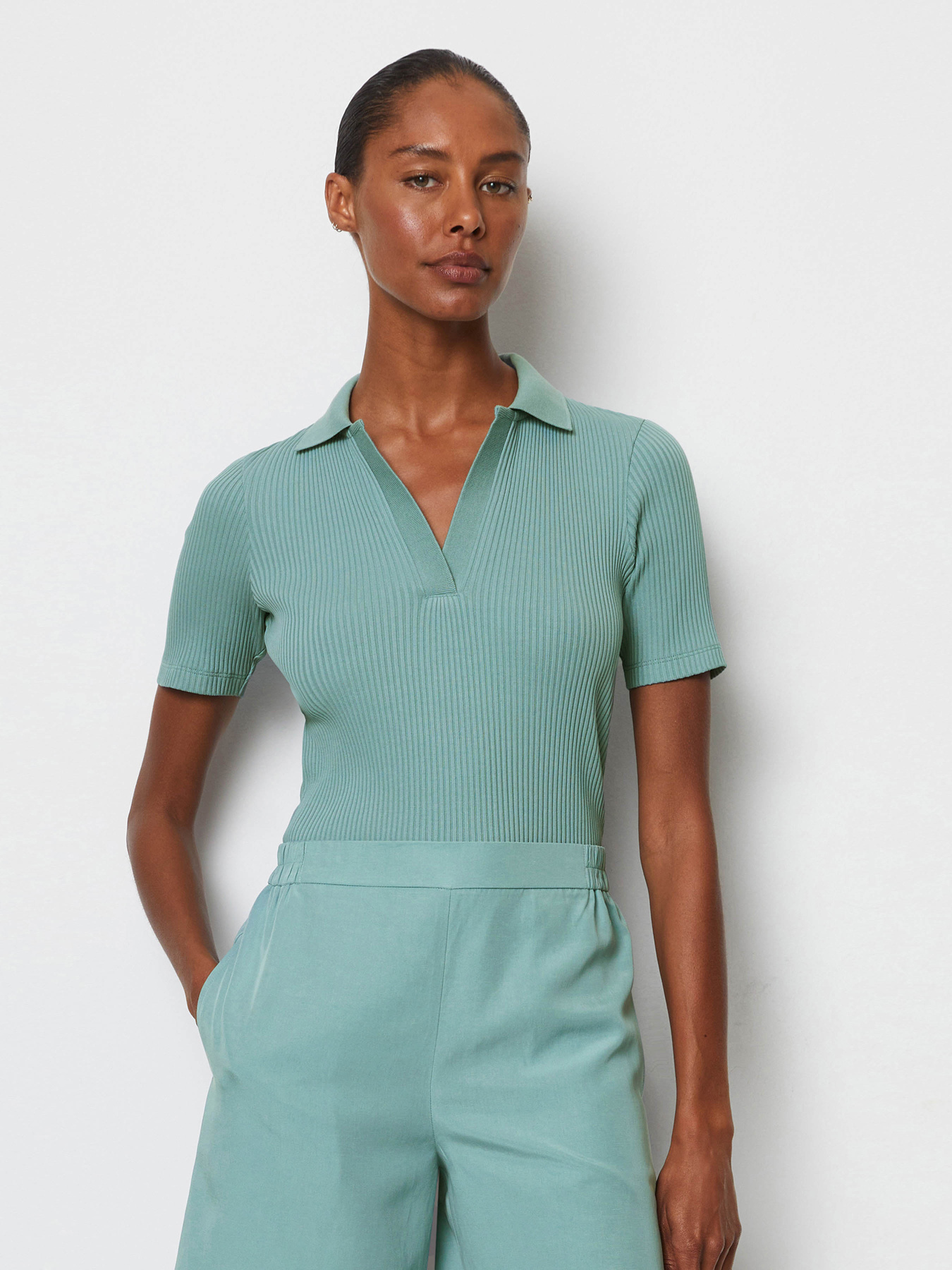 Поло Marc O’Polo модель 404232953029-424 Фото