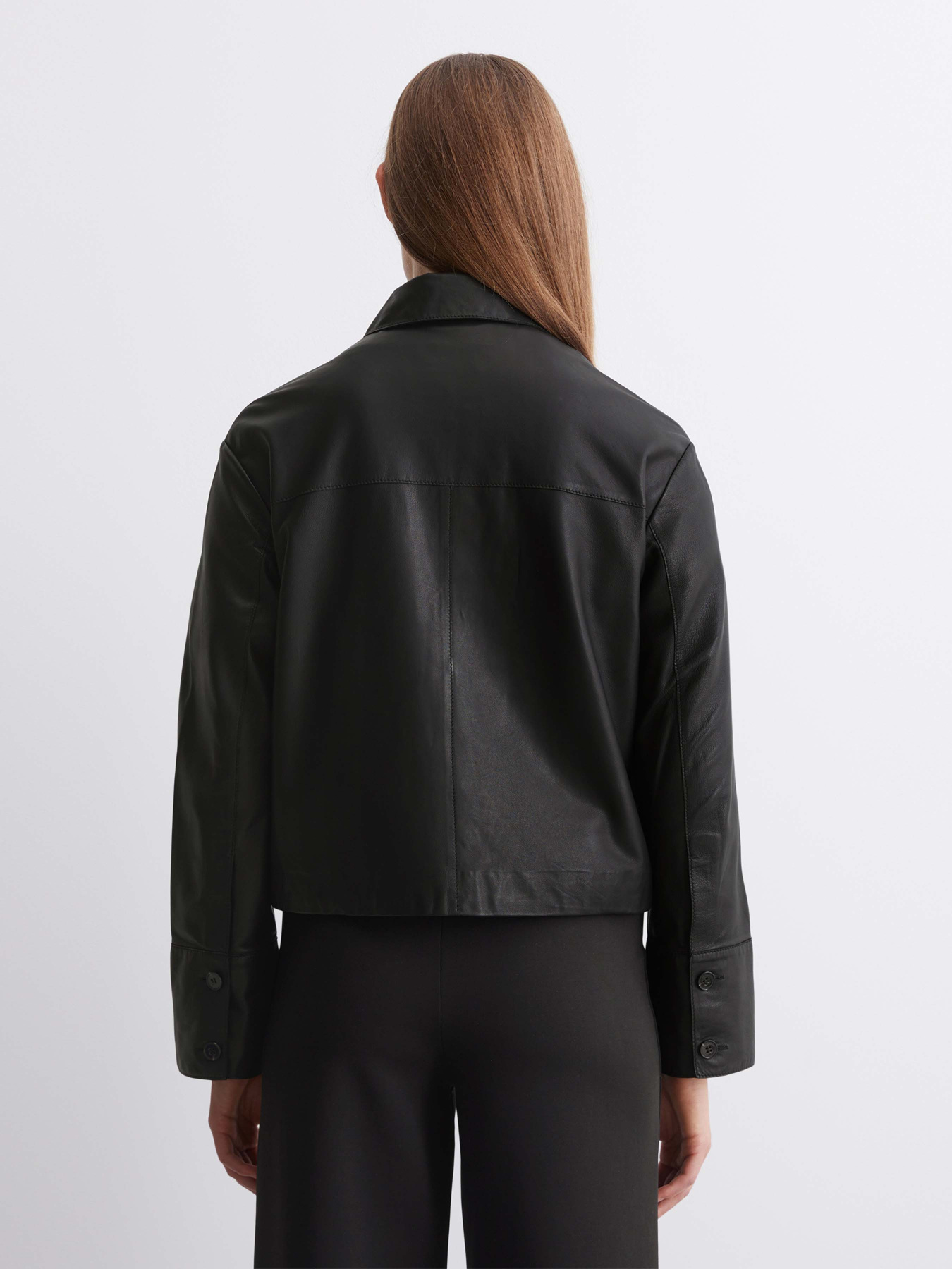 Куртка кожаная Marc O’Polo модель 410703523009-990 Фото