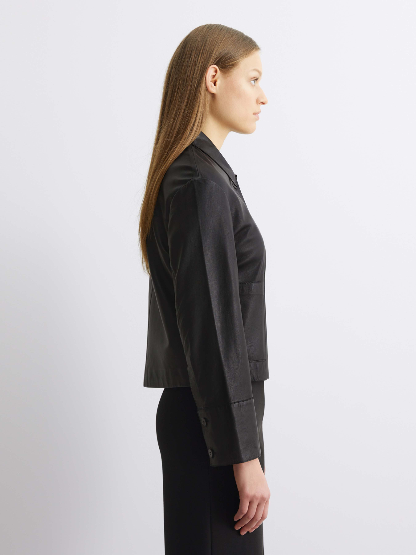 Куртка кожаная Marc O’Polo модель 410703523009-990 Фото