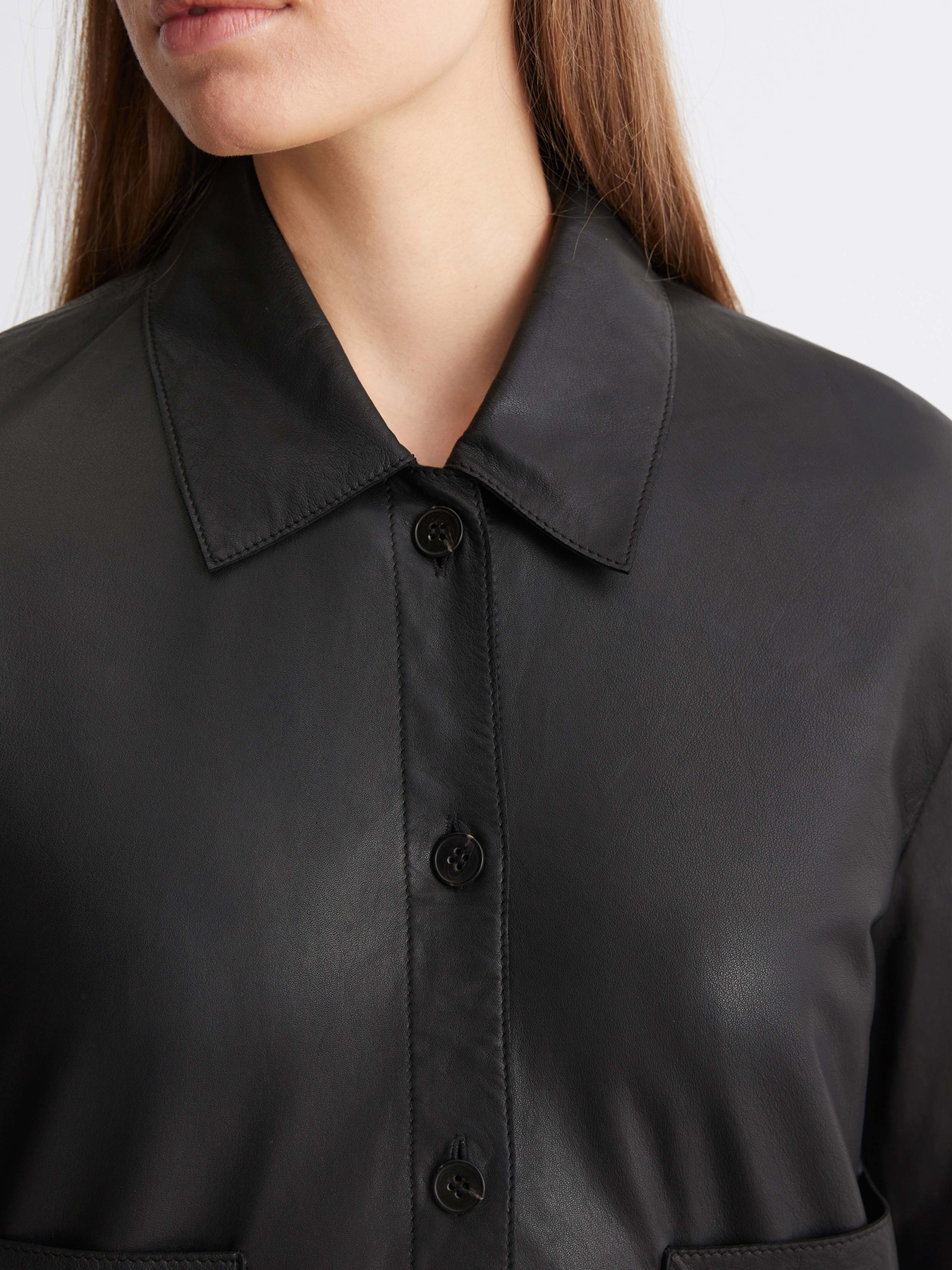 Шкіряна куртка Marc O’Polo модель 410703523009-990 Фото