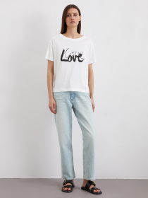 Футболка Marc O’Polo модель 503226851069-100 Фото