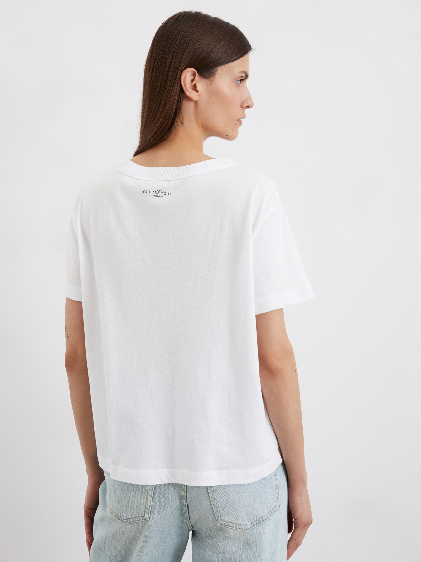 Футболка Marc O’Polo модель 503226851069-100 Фото