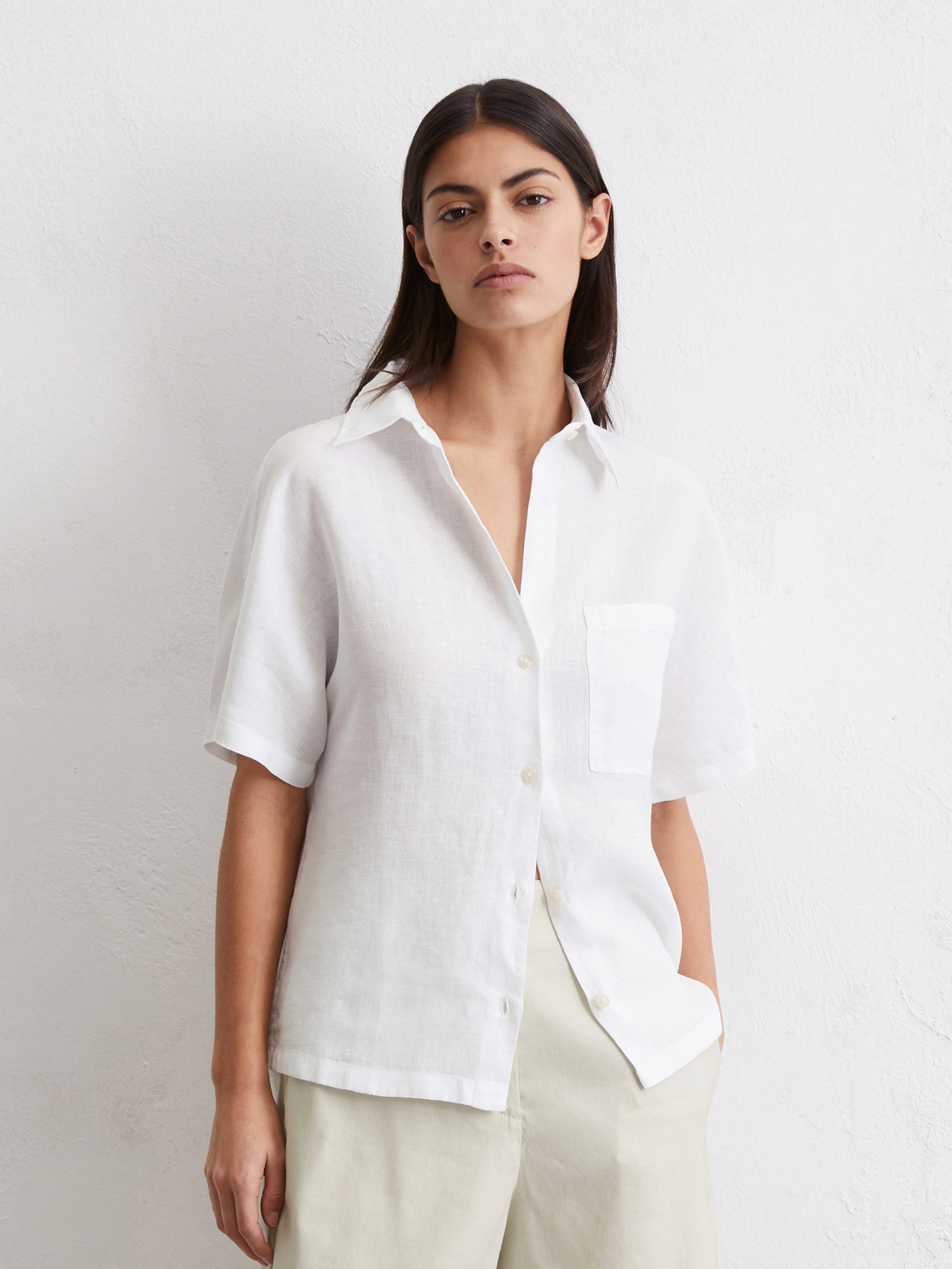 Сорочка Marc O’Polo модель 504113541019-100 Фото