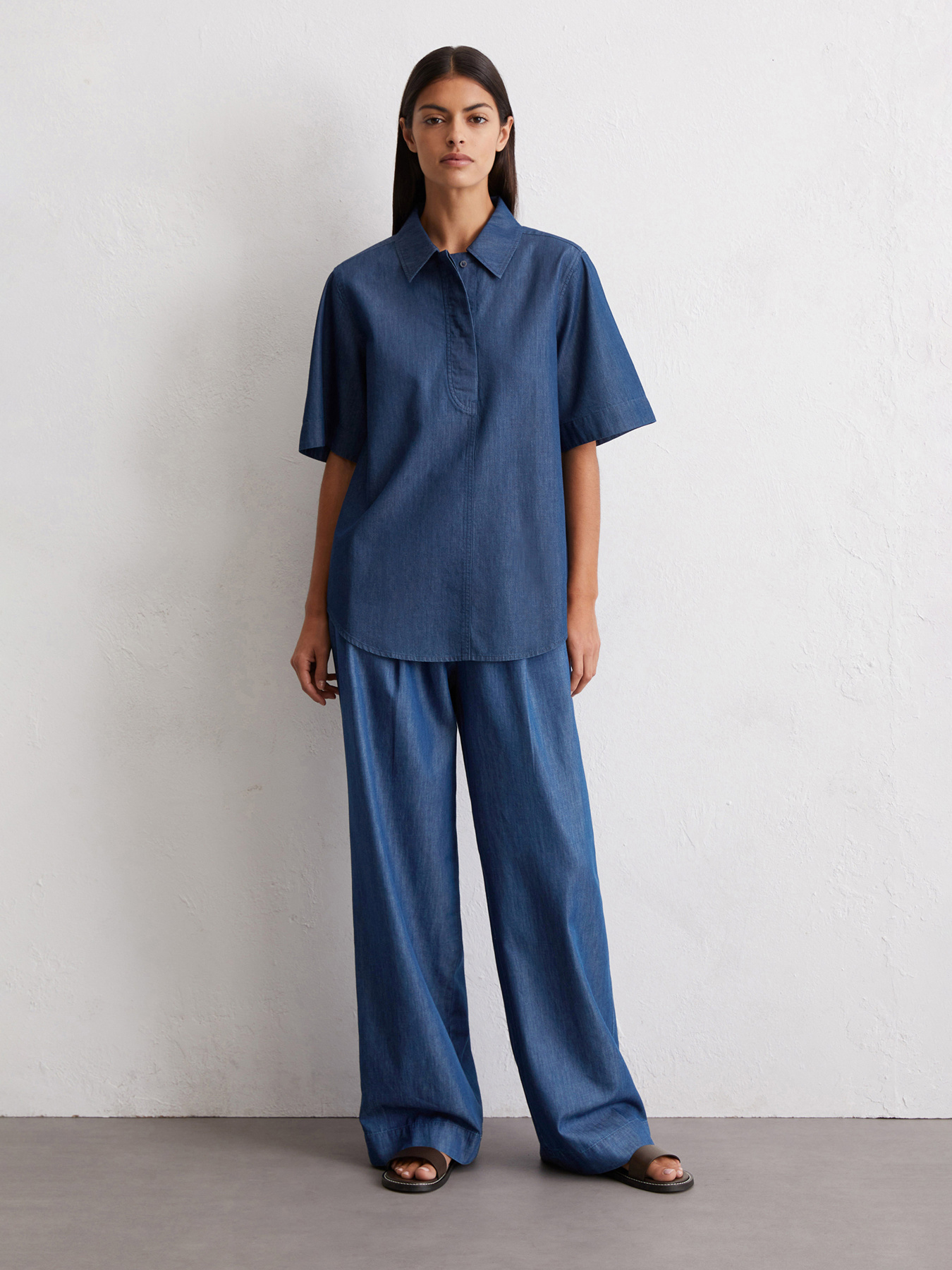 Рубашка повседневная Marc O’Polo модель 506089141051-091 Рубашка повседневная Marc O’Polo модель 506089141051-091 Фото