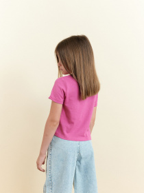 Футболка Piazza Italia модель 02541_fuxia Фото