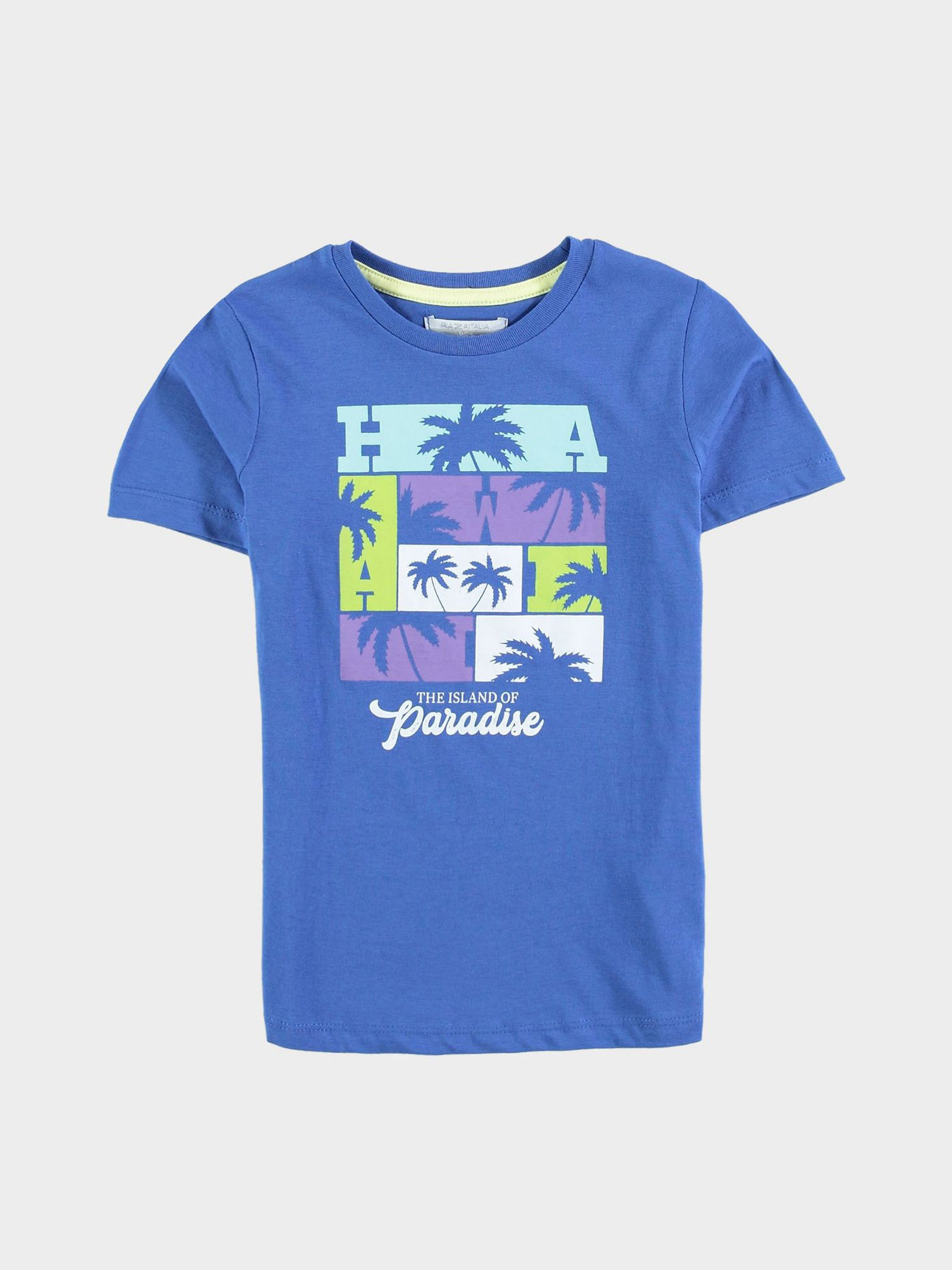 Футболка Piazza Italia модель 02816_cobalt Фото