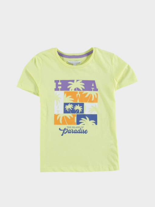 Футболка Piazza Italia модель 02816_yellow Фото