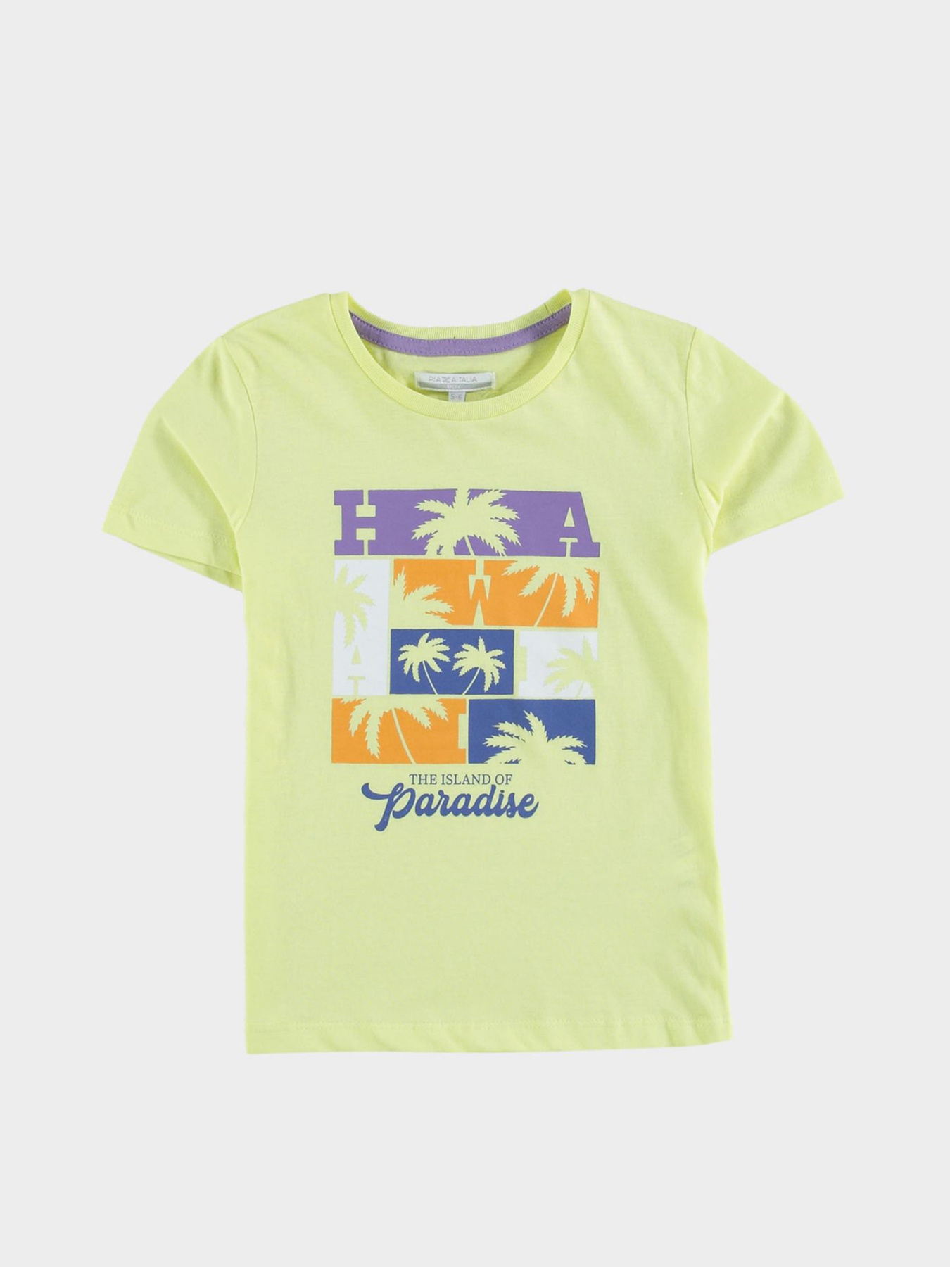 Футболка Piazza Italia модель 02816_yellow Футболка Piazza Italia модель 02816_yellow Фото