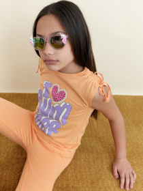 Футболка Piazza Italia модель 03107_orange Фото