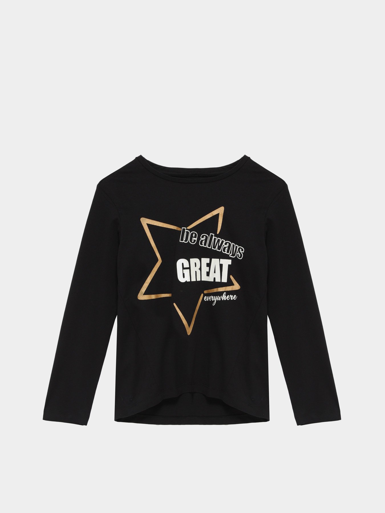 Лонгслів Piazza Italia модель 04663_black Фото