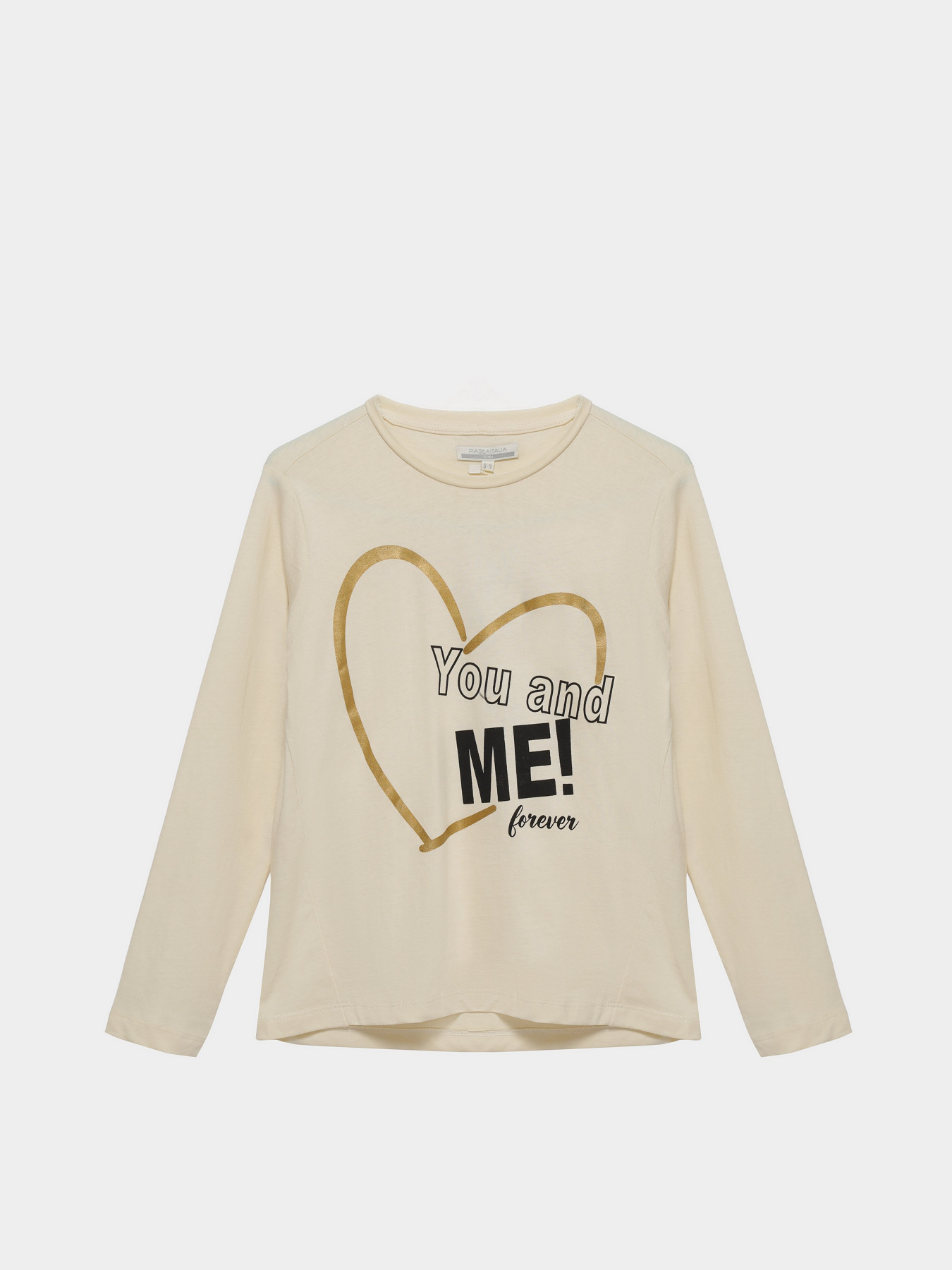 Лонгслив Piazza Italia модель 04663_off white Фото