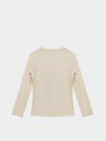 Лонгслив Piazza Italia модель 04663_off white Фото