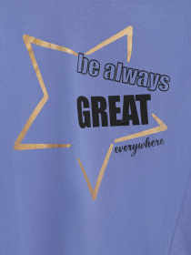 Лонгслив Piazza Italia модель 04663_Denim Фото