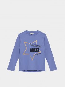 Лонгслив Piazza Italia модель 04663_Denim Фото