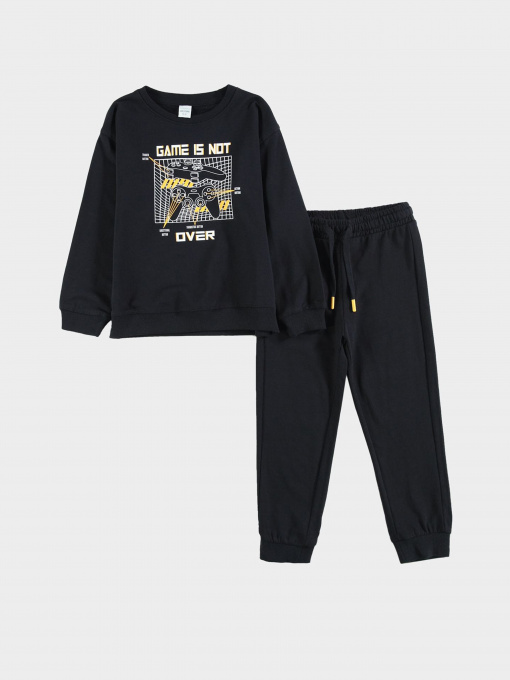 Спортивний костюм Piazza Italia модель 04511_black Фото