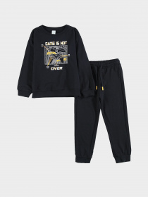 Спортивний костюм Piazza Italia модель 04511_black Фото