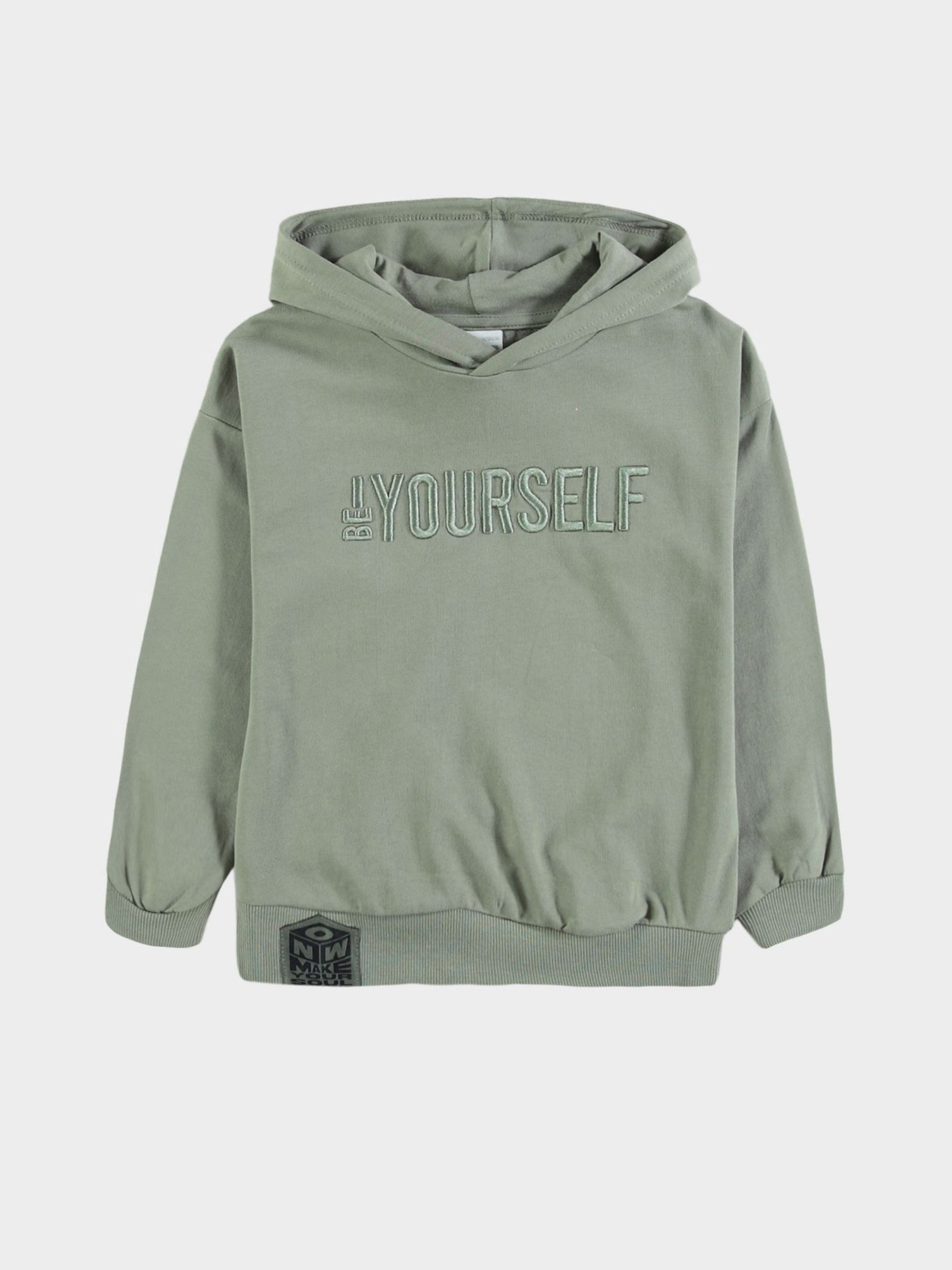 Худи Piazza Italia модель 04657_sage Фото