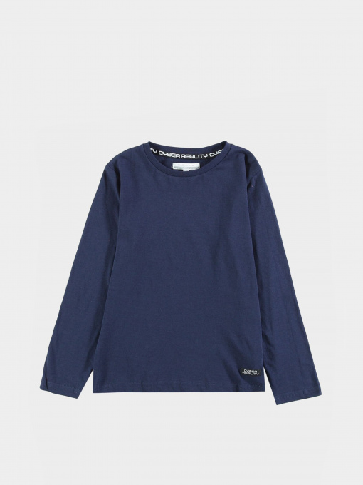 Лонгслів Piazza Italia модель 04658_blue Фото