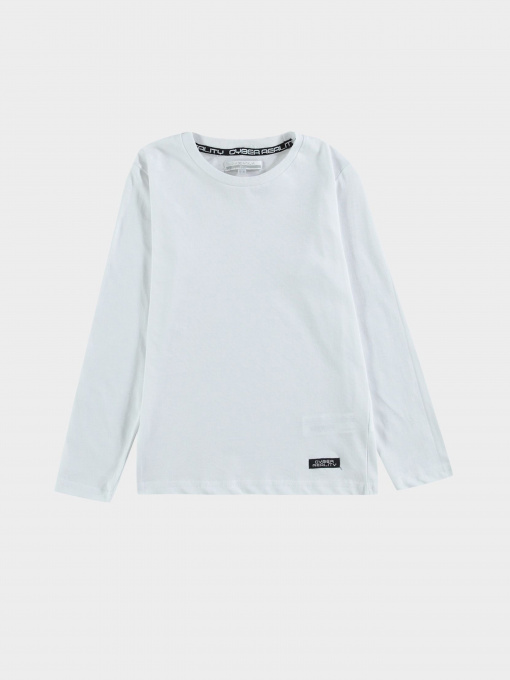 Лонгслів Piazza Italia модель 04658_white Фото