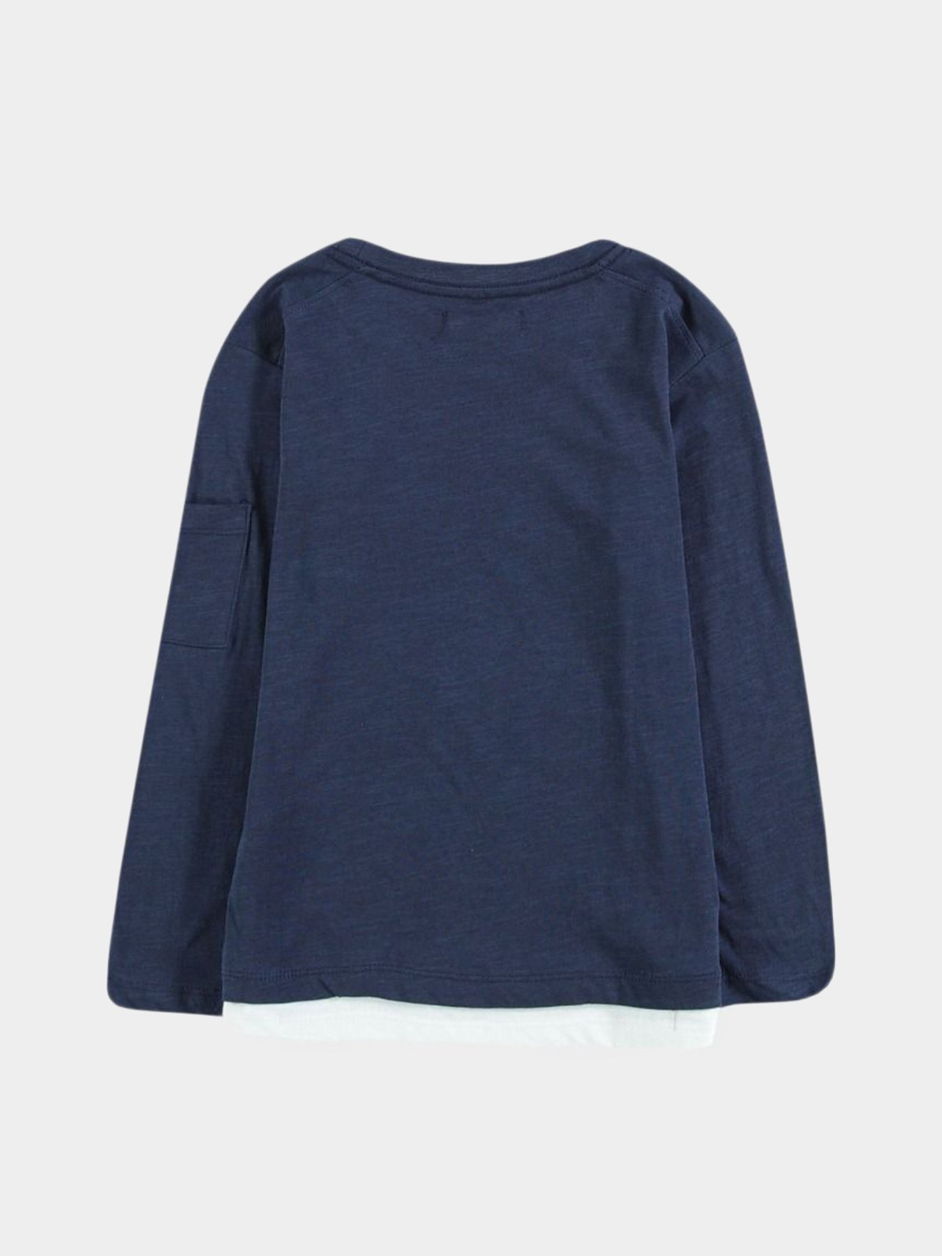 Лонгслів Piazza Italia модель 04675_blue Фото