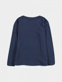 Лонгслів Piazza Italia модель 04675_blue Фото