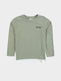 Лонгслив Piazza Italia модель 04675_sage Фото