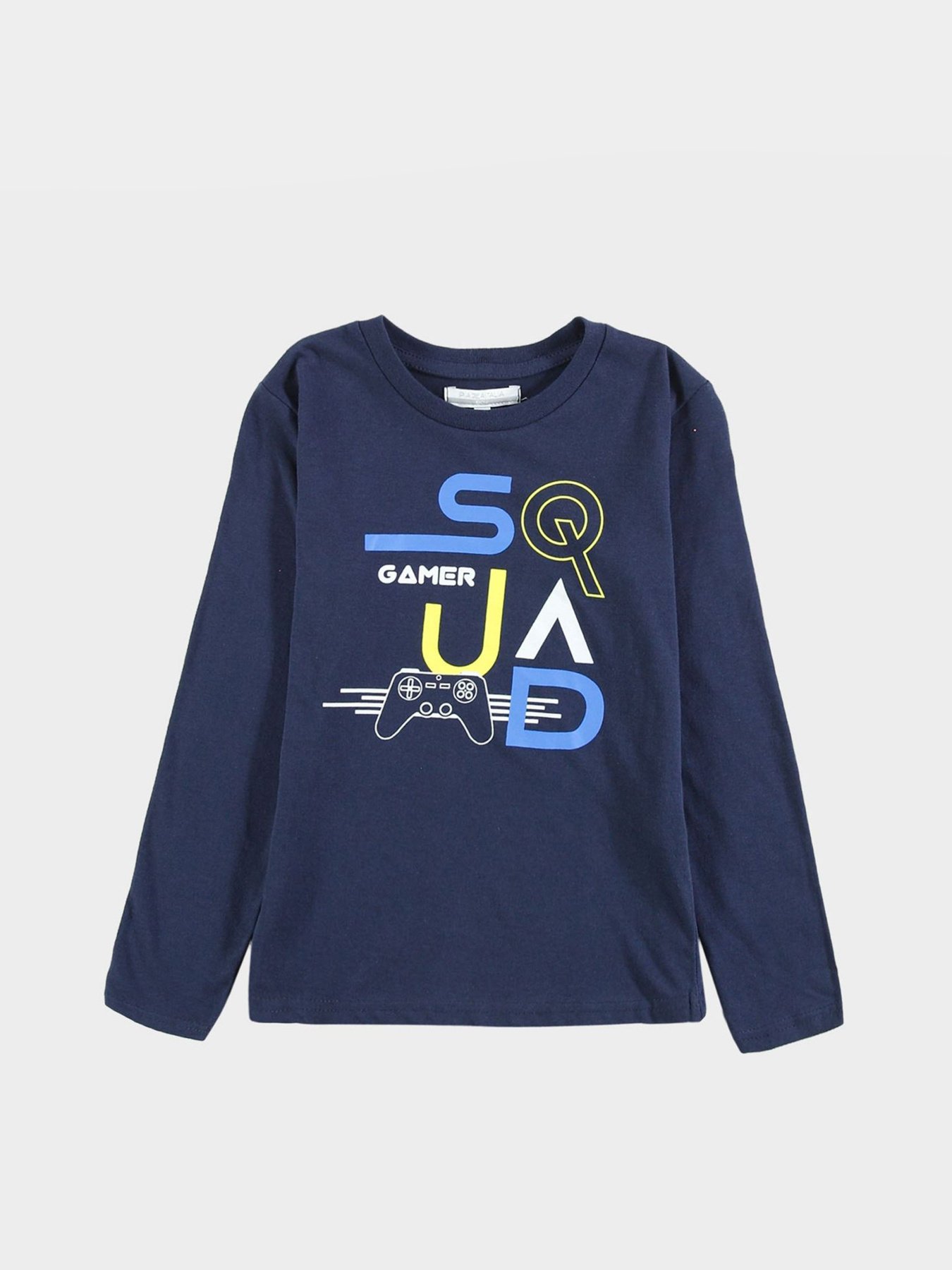 Лонгслив Piazza Italia модель 04705_blue Фото