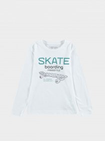 Лонгслів Piazza Italia модель 04705_off white Фото