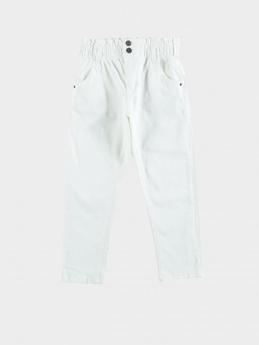 Джинси мом Piazza Italia Модель 04721_off white Фото