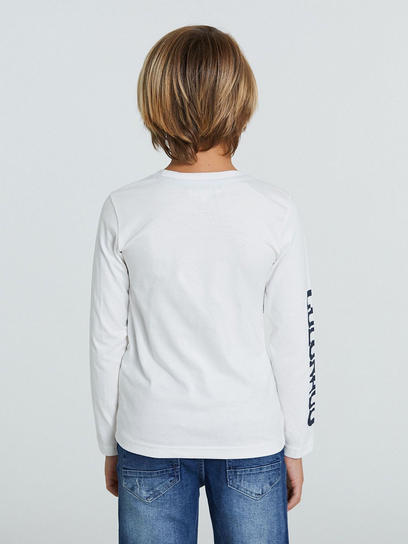Лонгслив Piazza Italia модель 55017_off white Фото