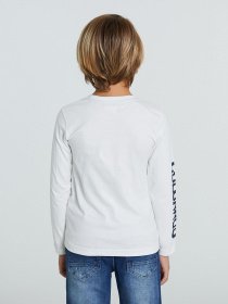 Лонгслив Piazza Italia модель 55017_off white Фото