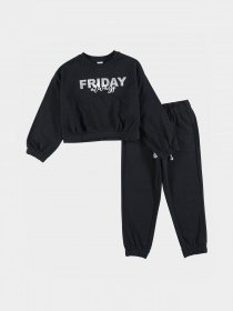 Спортивный костюм Piazza Italia модель 05244_black Фото