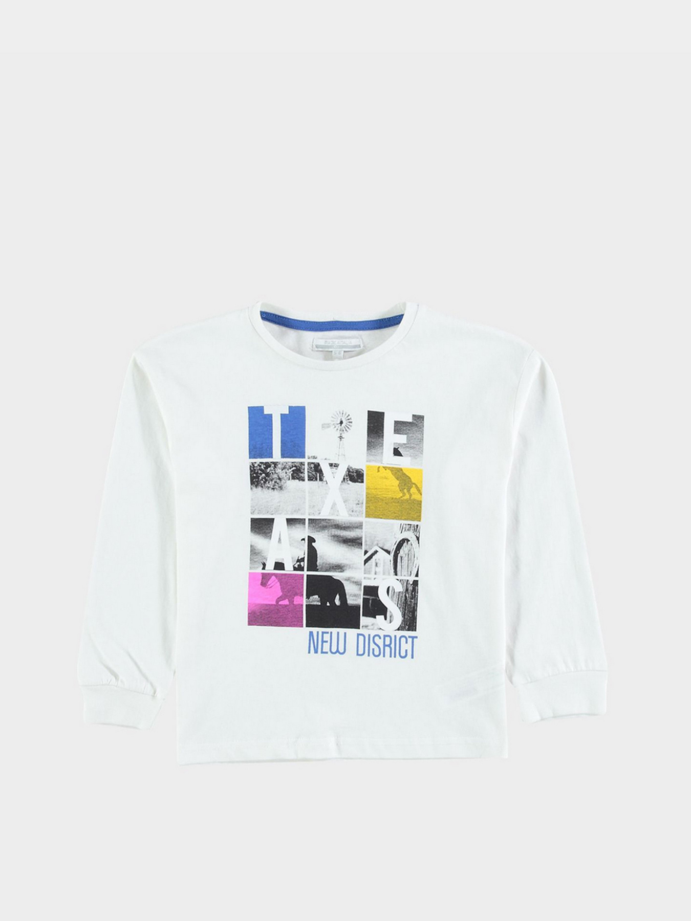 Лонгслив Piazza Italia модель 55020_off white Фото