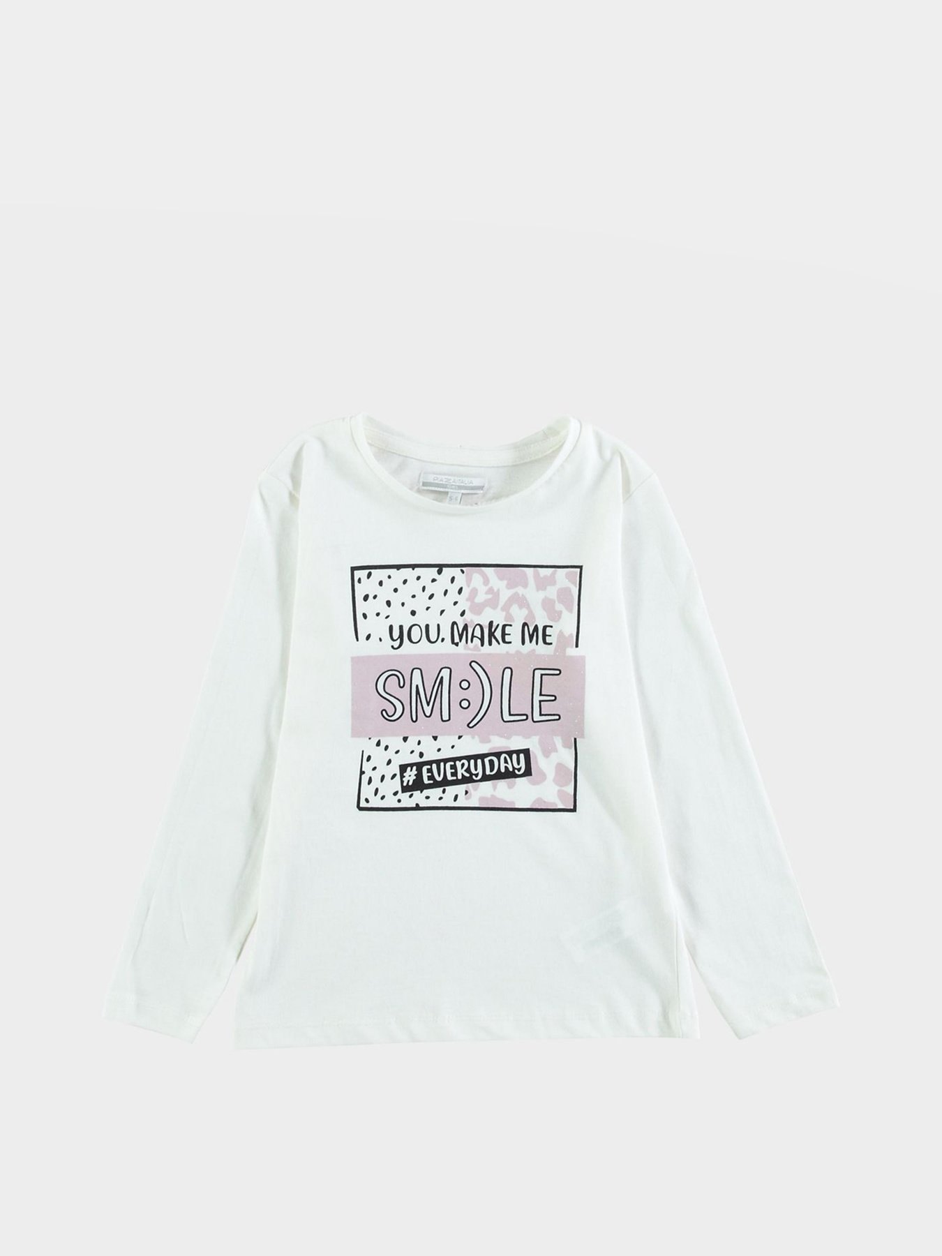 Лонгслив Piazza Italia модель 05283_off white Фото