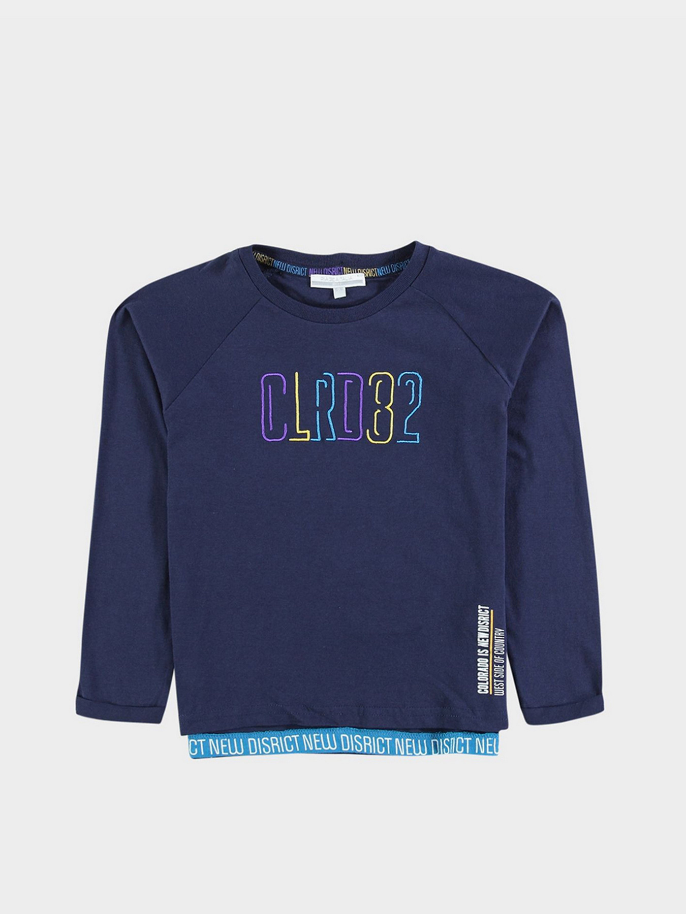 Лонгслів Piazza Italia модель 55081_blue Фото