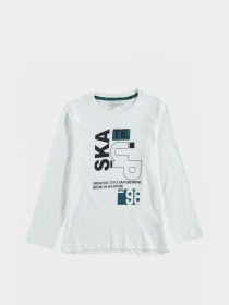 Лонгслів Piazza Italia модель 05526_white Фото