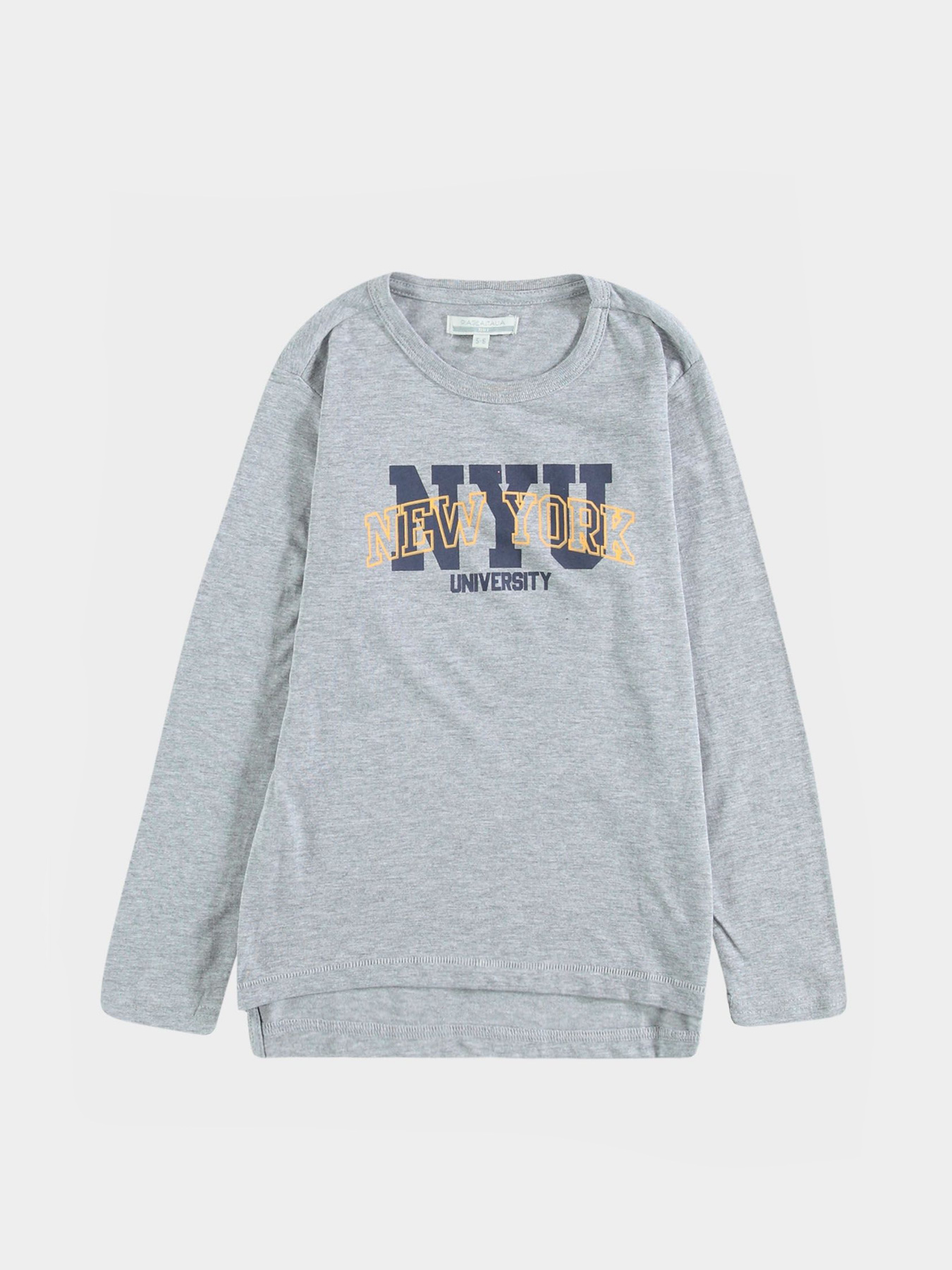 Лонгслив Piazza Italia модель 05544_grey melange Фото