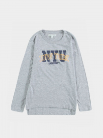 Лонгслив Piazza Italia модель 05544_grey melange Фото