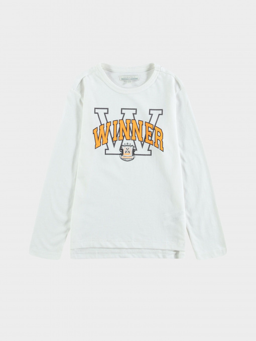 Лонгслів Piazza Italia модель 05544_whipped cream Фото