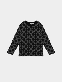 Лонгслив Piazza Italia модель 05548_black Фото