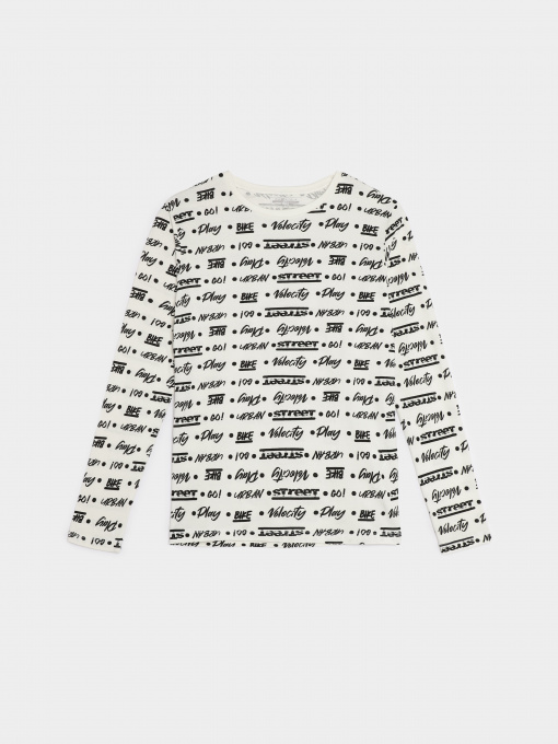 Лонгслів Piazza Italia модель 05548_off white Фото