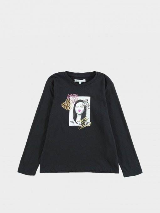 Лонгслив Piazza Italia модель 05568_black Фото