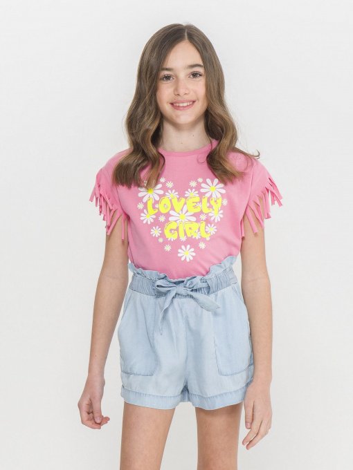 Шорты Piazza Italia модель 01818_light denim Фото