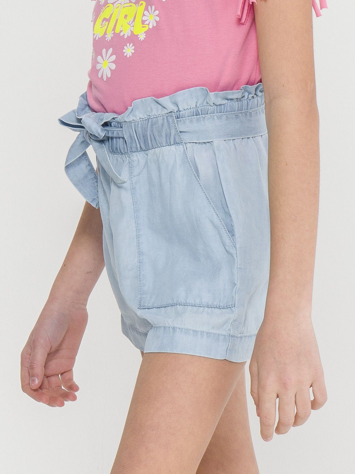 Повсякденні шорти Piazza Italia модель 01818_light denim Фото