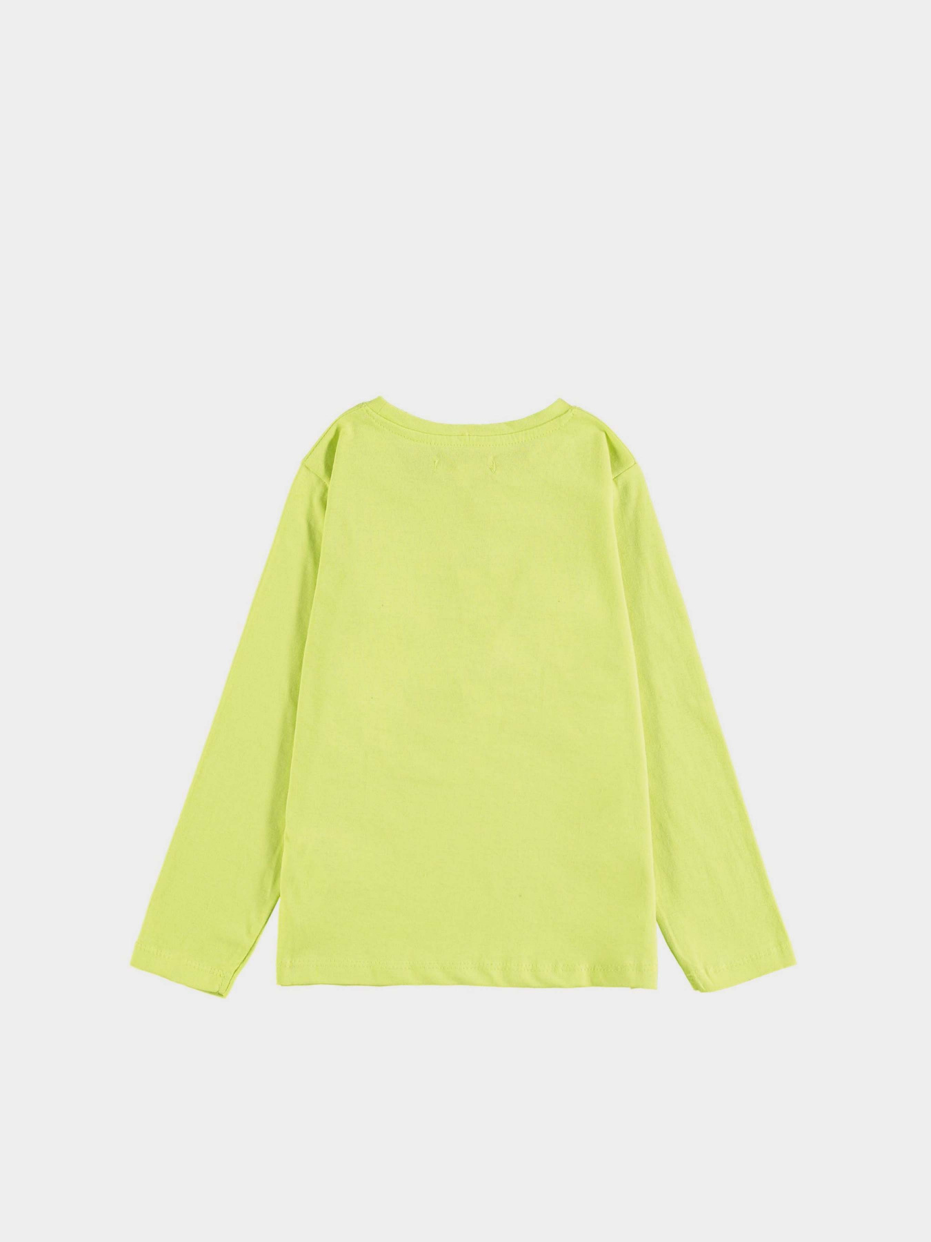 Лонгслив Piazza Italia модель 56072_acid green Фото