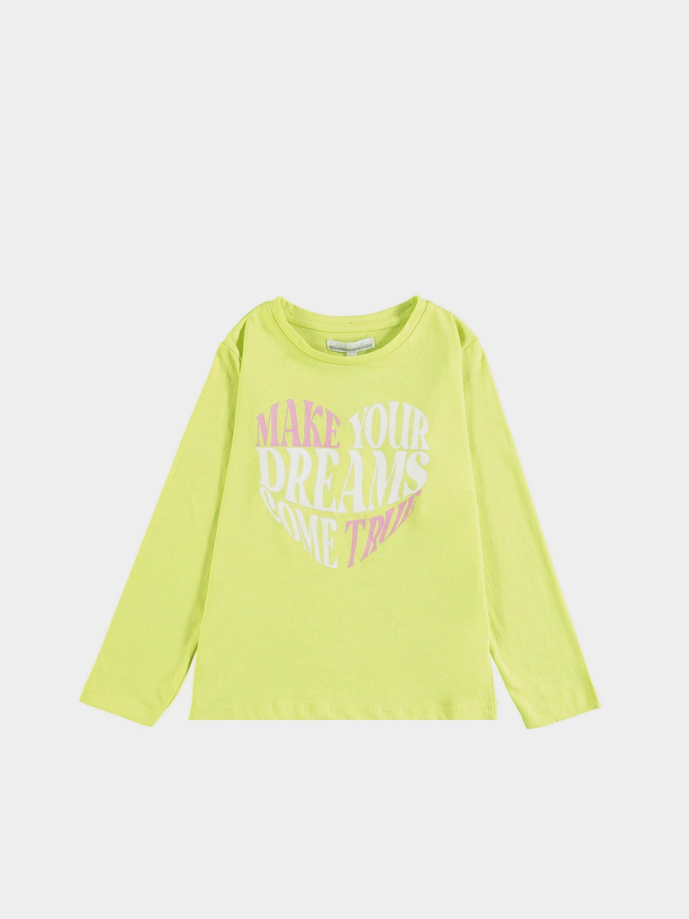 Лонгслів Piazza Italia модель 56072_acid green Фото