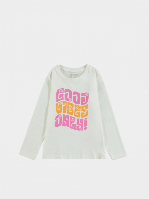 Лонгслив Piazza Italia модель 56072_off white Фото