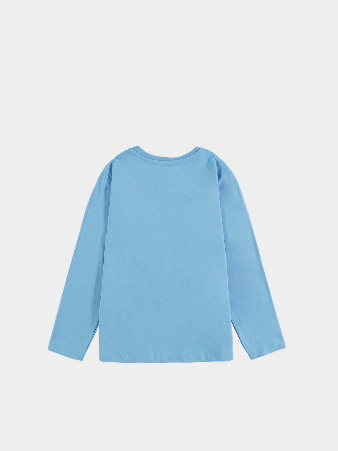 Лонгслів Piazza Italia модель 56076_azure Фото