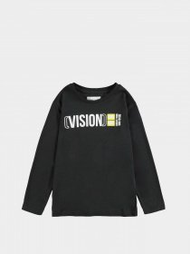 Лонгслів Piazza Italia модель 56076_black Фото