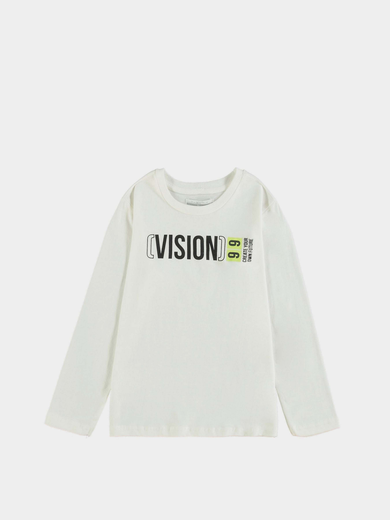 Лонгслів Piazza Italia модель 56076_off white Фото